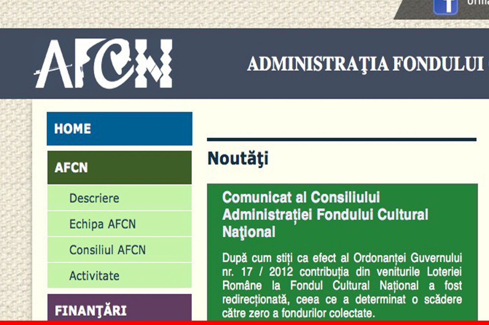 AFCN anunţă lansarea sesiunii de finanţare I/ 2015