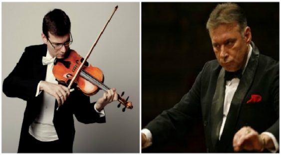 Violonistul Alexandru Tomescu şi dirijorul Mădălin Voicu, împreună în concert la Bucureşti