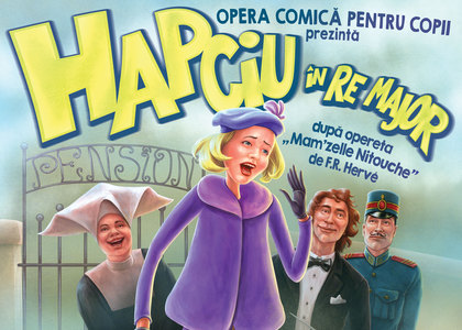 Prima operetă la Opera Comică pentru Copii: ‘Hapciu în RE major’