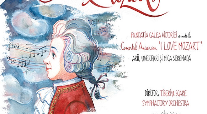 I LOVE MOZART / Concert de gală sub bagheta dirijorului Tiberiu Soare