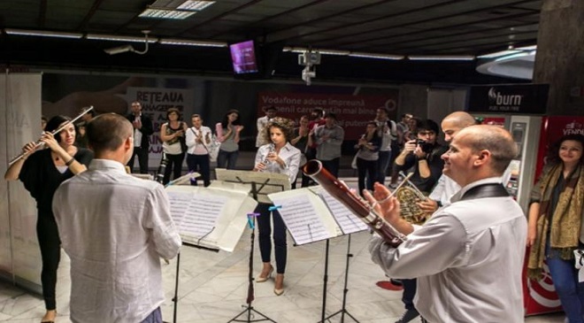 Muzica clasică la metrou: Artişti talentaţi vor susţine concerte pe peron, în perioada 18-22 aprilie