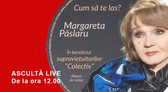 Margareta Pâslaru de la ora 12.00 la Radio Clasic