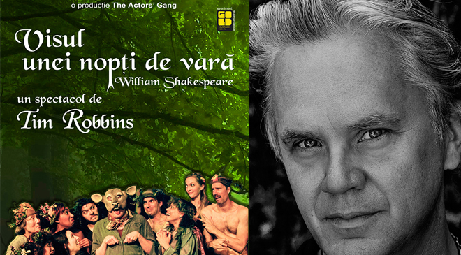 Tim Robbins, un actor de oscar la Teatrul de Comedie