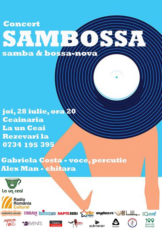 Sambossa (samba & bossa-nova) la ceainaria La Un Ceai