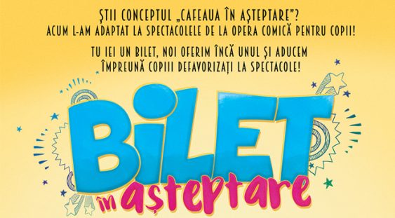 “Bilet în așteptare” – o campanie destinată copiilor din medii defavorizate