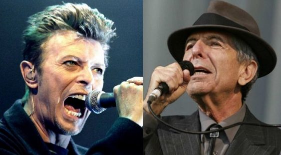 David Bowie şi Leonard Cohen au fost nominalizaţi postum la premiile Brit Awards