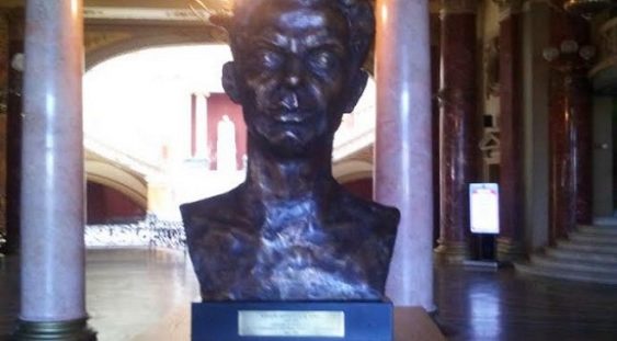 Bustul lui Mihai Brediceanu, dezvelit la Ateneul Român