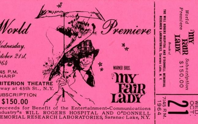 Musicalul „My Fair Lady“, în programul „Clasic e fantastic”