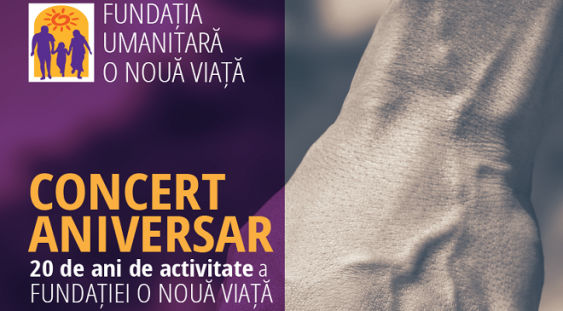 Concert aniversar – Fundația O Nouă Viață la București