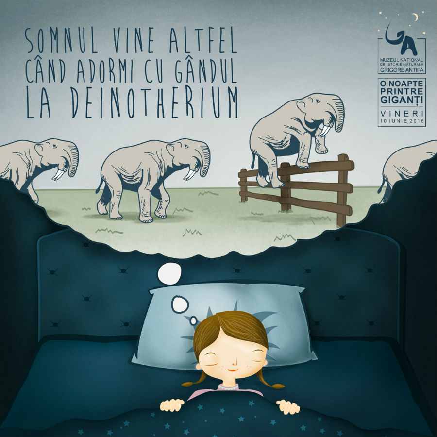 „O noapte printre giganți”, de vineri la Muzeul Antipa