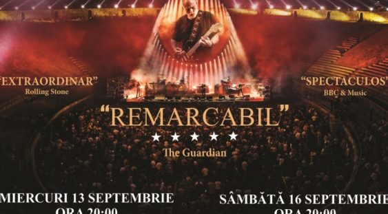 Concert David Gilmour – Live At Pompeii la Happy Cinema