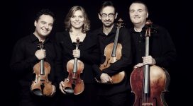 Cvartetul Bretón concertează sub cupola Ateneului Cvartetul Bretón concertează sub cupola Ateneului