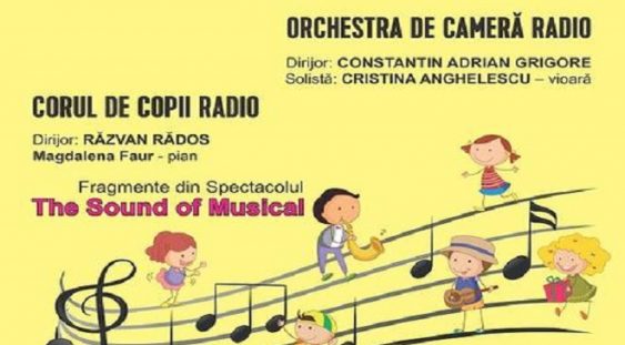 De 1 iunie, concert pentru cei mici la Sala Radio