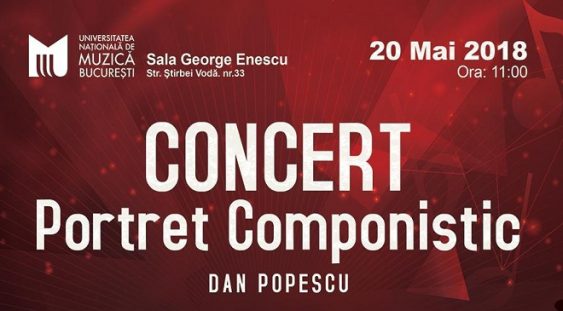 Dan Popescu – Concert „Portret Componistic”