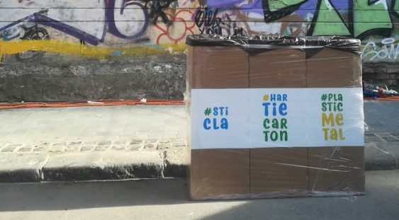 41.000 litri de deşeuri au fost colectate selectiv la Street Delivery Bucureşti