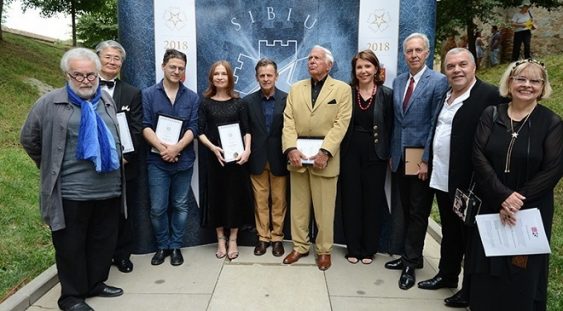 Sibiu: Isabelle Huppert a primit o stea pe Aleea Celebrităţilor
