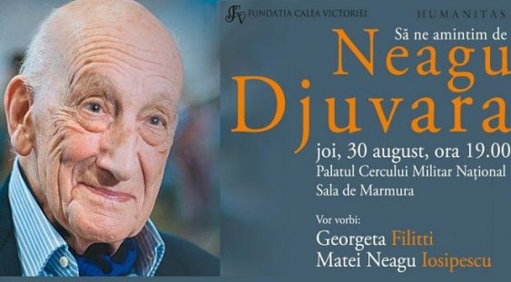 Să ne amintim de Neagu Djuvara: 102 ani de la naștere