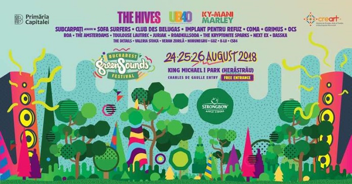 UB40, Ky-Mani Marley şi The Hives, la festivalul de muzică eclectică GreenSounds