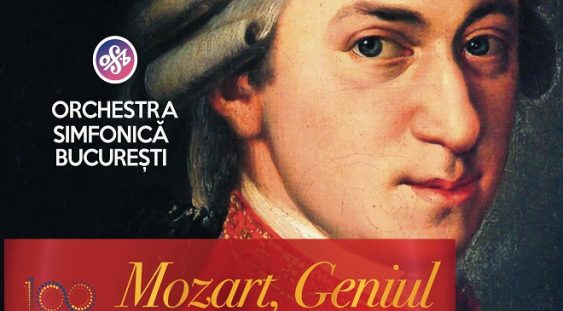 Orchestra Simfonică București prezintă concertul „Mozart, Geniul”