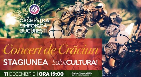 Orchestra Simfonică București pregătește în această iarnă Concertul de Crăciun