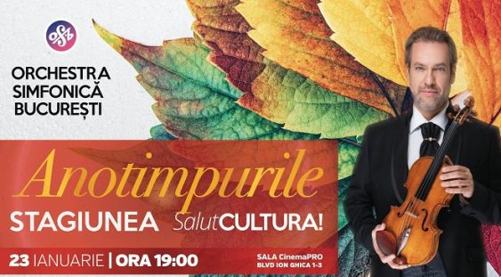 Stagiunea #SalutCULTURA! debutează în 2019 cu “Anotimpurile”