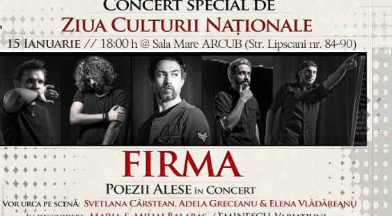 FiRMA / concert de Ziua Culturii Naționale