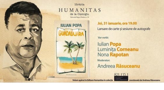 Guadalajara, lansat în librăria Humanitas de la Cișmigiu