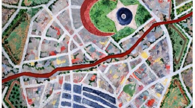 Expoziţia „Hărţi imaginare” de Lucian Muntean