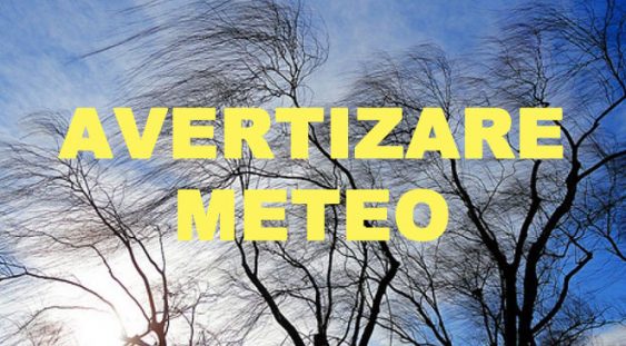 Avertizare meteo: vânt puternic