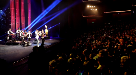 VIDEO: Moment controversat la Premiile Gopo, organizatorii au adus pe scenă o trupă de manele