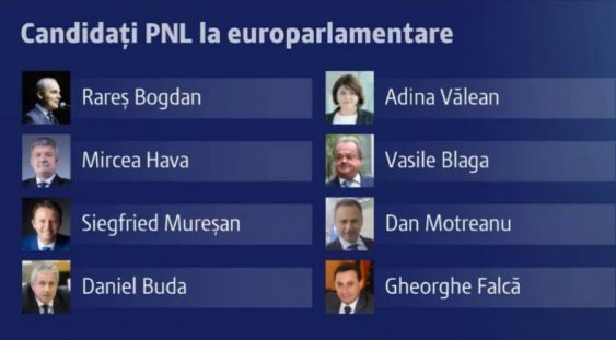 PNL a decis lista candidaților pentru alegerile europarlamentare 2019