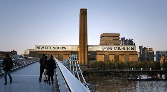 Galeria Tate Modern este cea mai vizitată atracţie turistică britanică în 2018