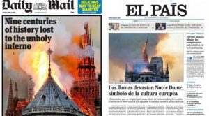  ncendiu la Notre-Dame. Primele vești bune: interiorul este mai puțin afectat