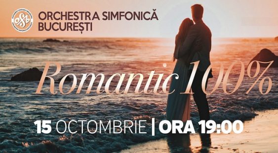Orchestra Simfonica Bucuresti – Bucharest Symphony Orchestra vă invită la o nouă seară simfonică: Romantic 100%!