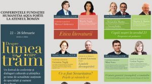  ​A treia ediție a conferințelor Despre lumea în care trăim