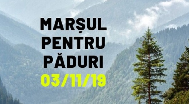 Marșul pentru Păduri are loc în București, în alte localități din țară și în străinătate