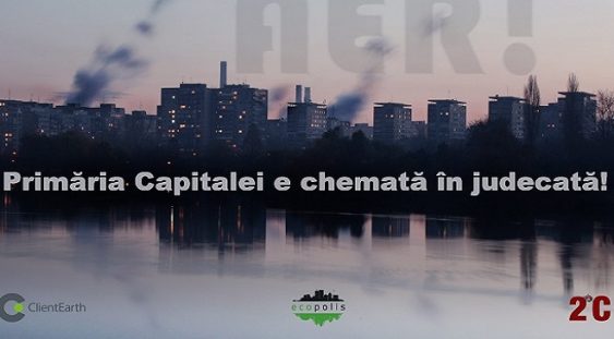 Ecopolis dă în judecată Primăria Capitalei din cauza poluării aerului