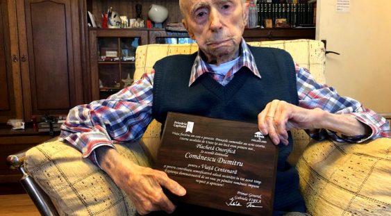 Un bucureştean de 111 ani, declarat al treilea cel mai longeviv bărbat din lume
