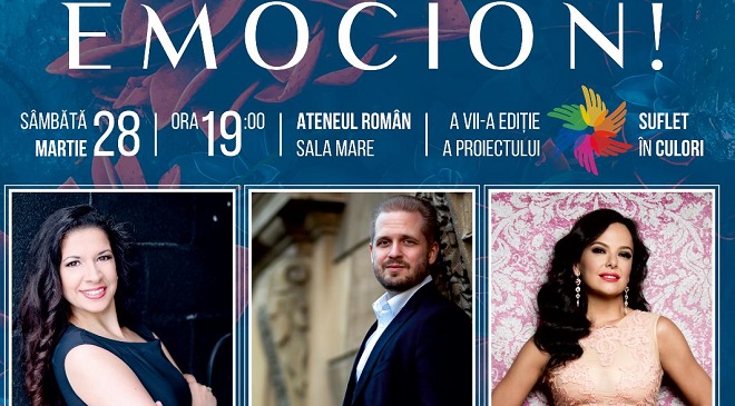 Concertul EMOCIÓN! pe scena Ateneului Român