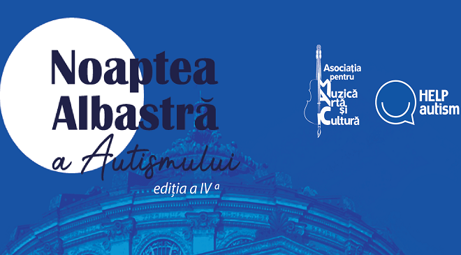 Noaptea Albastră a Autismului 2020 – România acoperită în albastru pentru autism