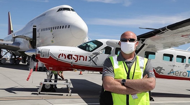 Cel mai mare avion 100% electric a zburat pentru prima dată
