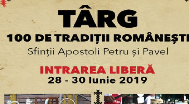Târgul ”100 de Tradiţii Româneşti” – de vineri până duminică, la Muzeul Naţional al Ţăranului Român