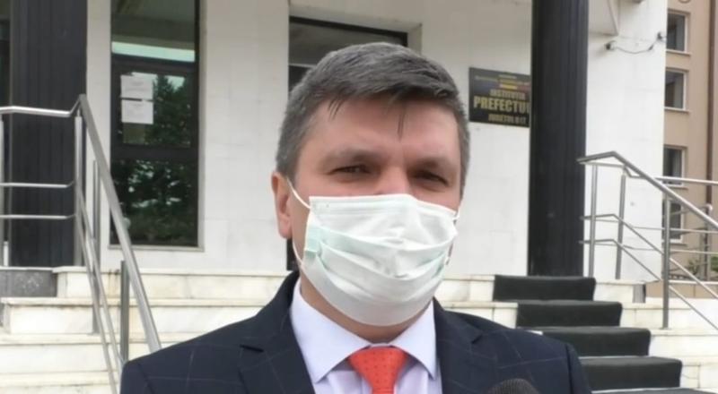 Prefectul de Olt, infectat cu Covid-19, în stare gravă