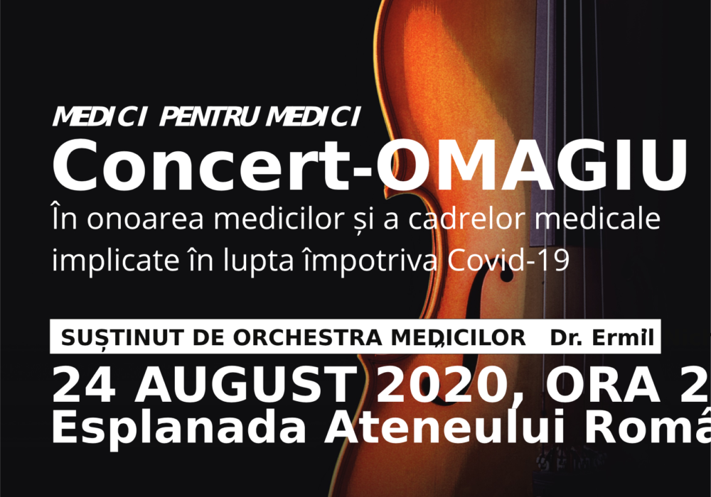 Concert în onoarea cadrelor medicale susținut de Orchestra Medicilor