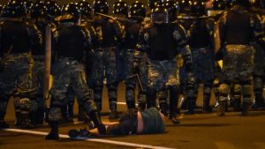  Intervenții în forță în Belarus împotriva protestatarilor
