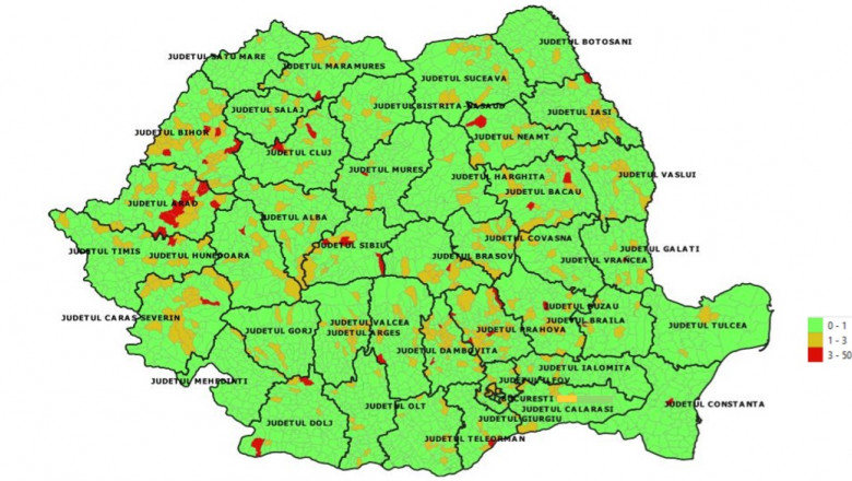 Scenariile în care se încadrează fiecare localitate din România pentru începerea școlii
