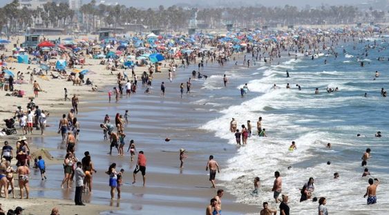 Los Angeles a înregistrat cea mai mare temperatură din istorie