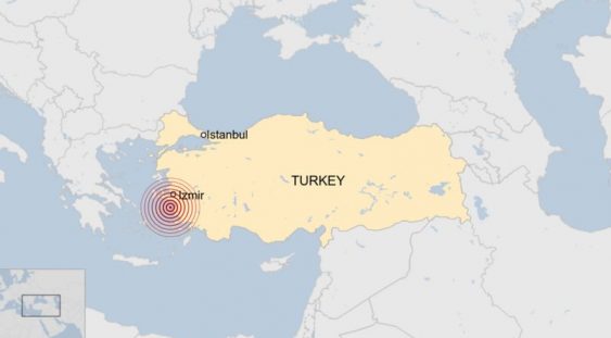 Cutremur cu magnitudinea 7 în Turcia și Grecia