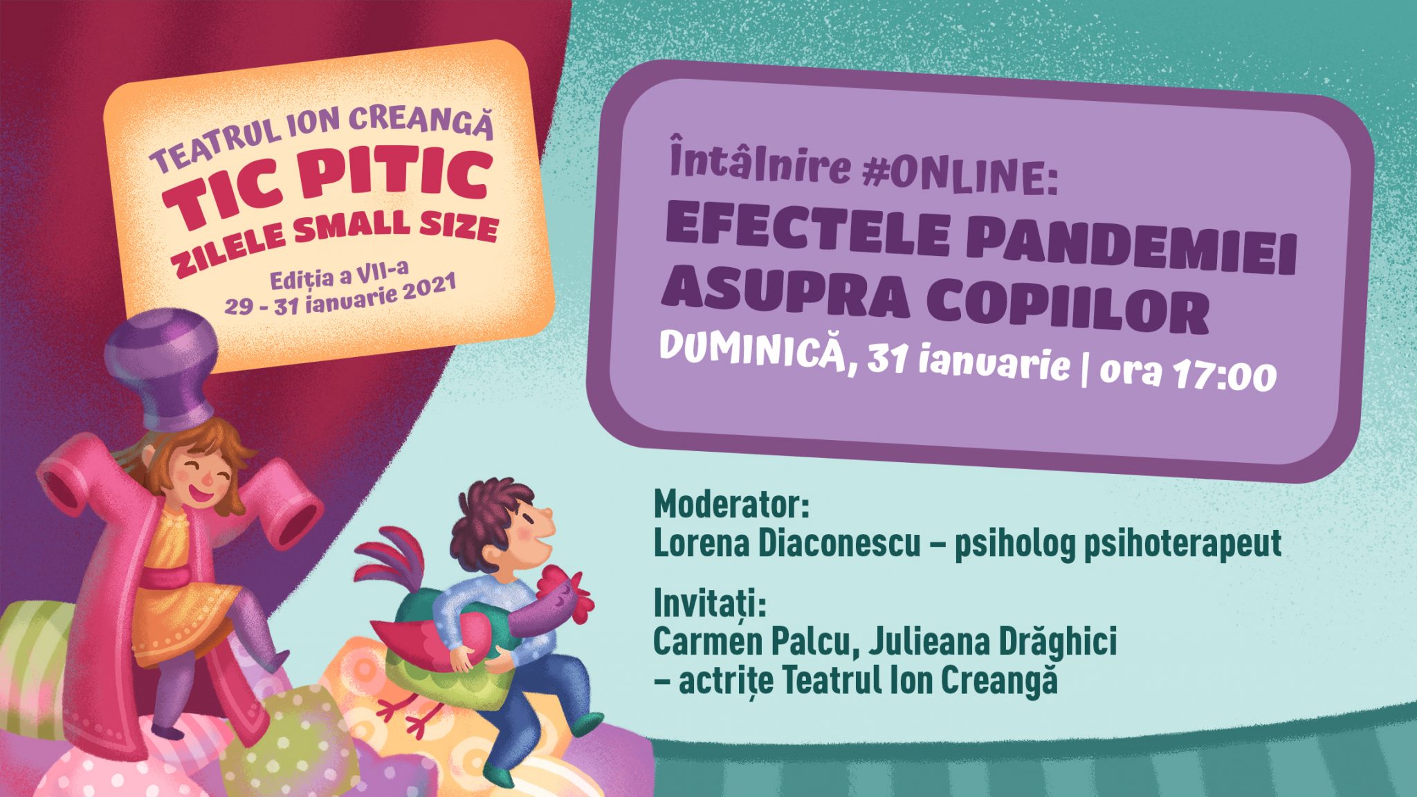 Întâlnire #online: Efectele pandemiei asupra copiilor