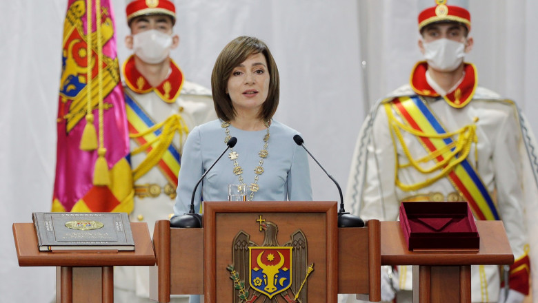 Alegeri Moldova: Partidul Maiei Sandu a câștigat detașat în fața prorușilor conduși de Dodon și Voronin
